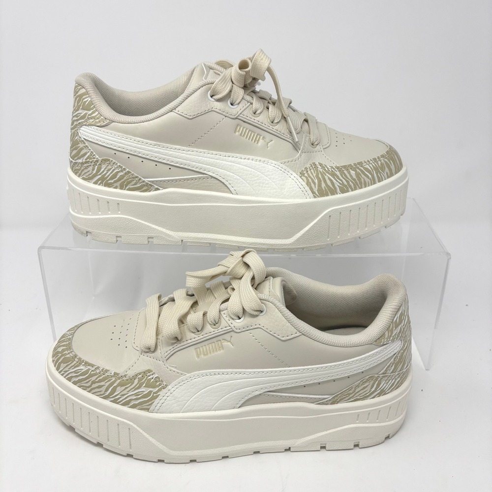 PUMA Women's Karmen II Idol Animal Fever Trainers Zebra Womens Size 8 - Picture 3 of 7